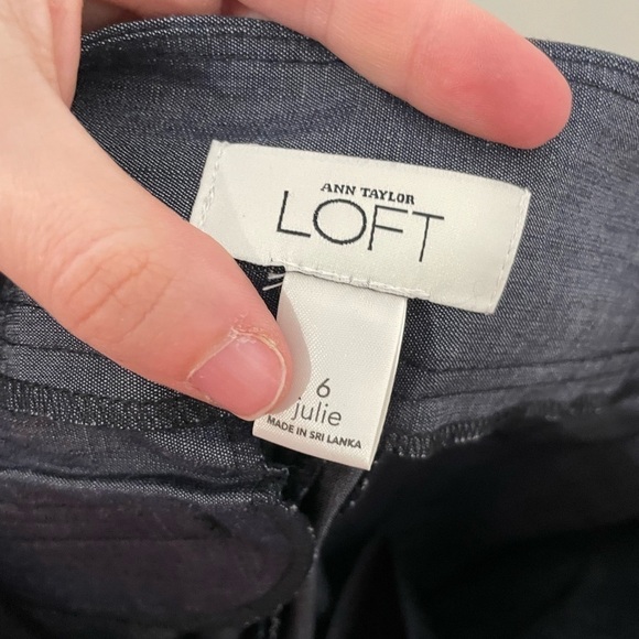 Loft Julie Trousers Blue 6 - Picture 2 of 6